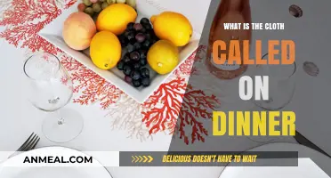 What is the Cloth Called on a Dinner Table?
