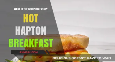 Discover the Delightful Complementary Hot Haptonic Breakfast Experience