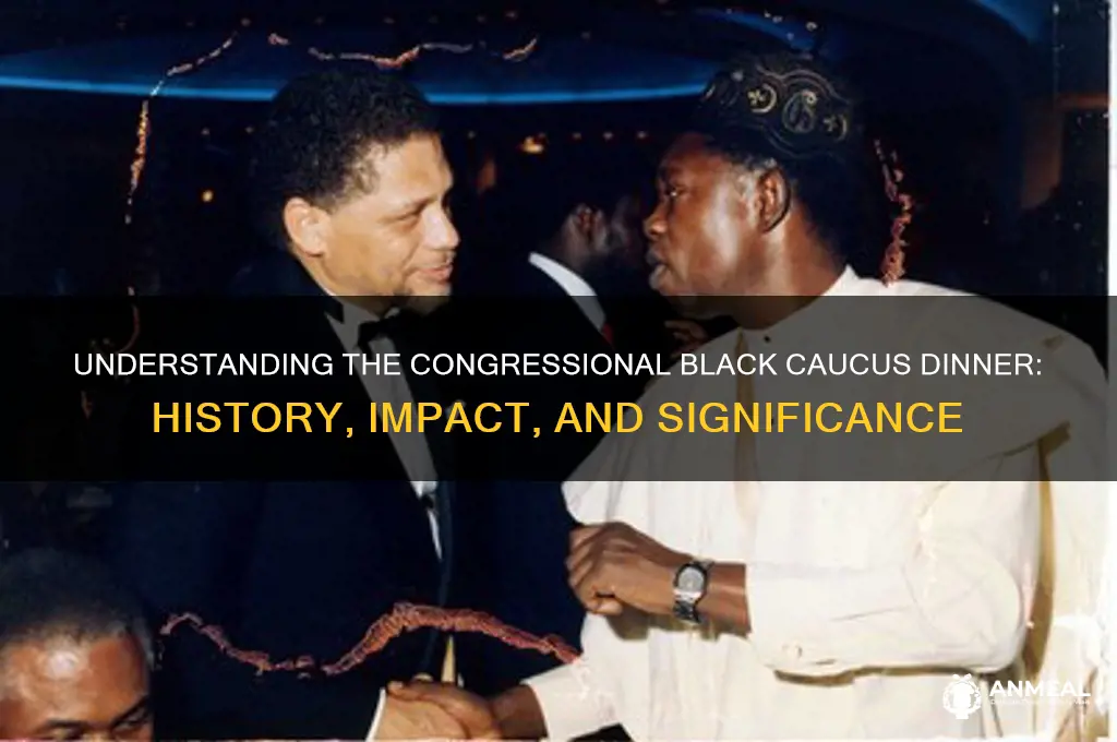 what is the congressional black caucus dinner