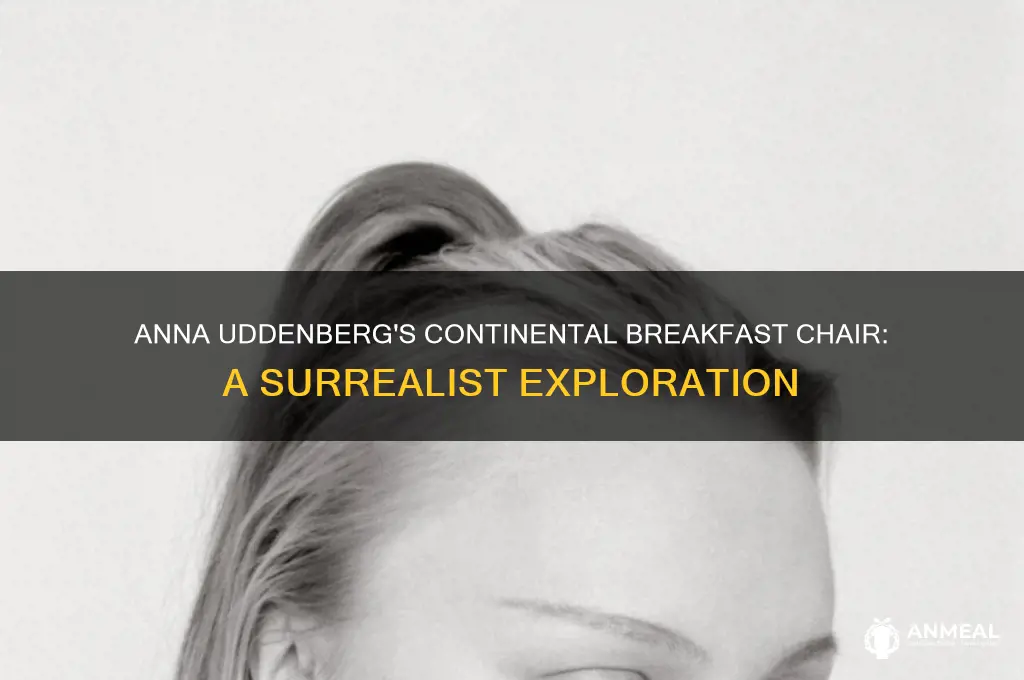 what is the continental breakfast chair by anna uddenberg