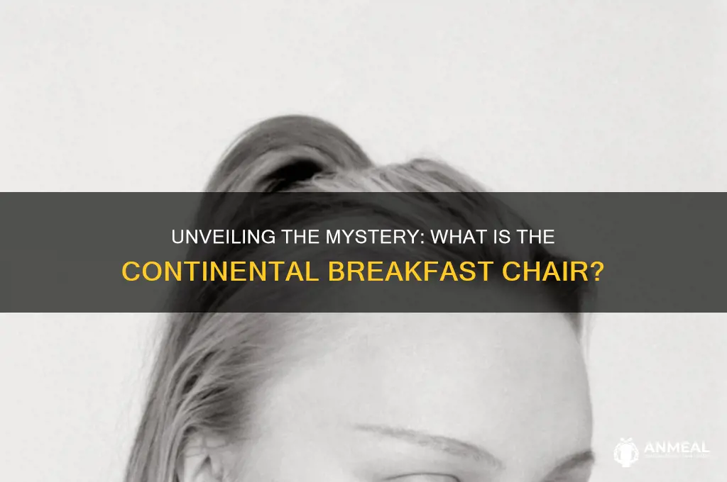 what is the continetal breakfast chair