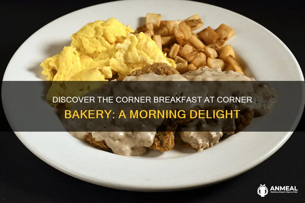 what is the corner breakfast at corner bakery