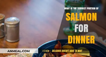 Perfect Salmon Portion: A Guide to Balanced Dinner Serving Sizes