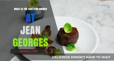 Dining at Jean-Georges: Exploring the Cost of a Luxurious Dinner