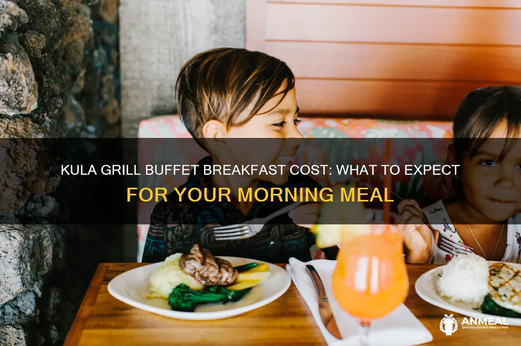 what is the cost of buffet breakfast at kula grill