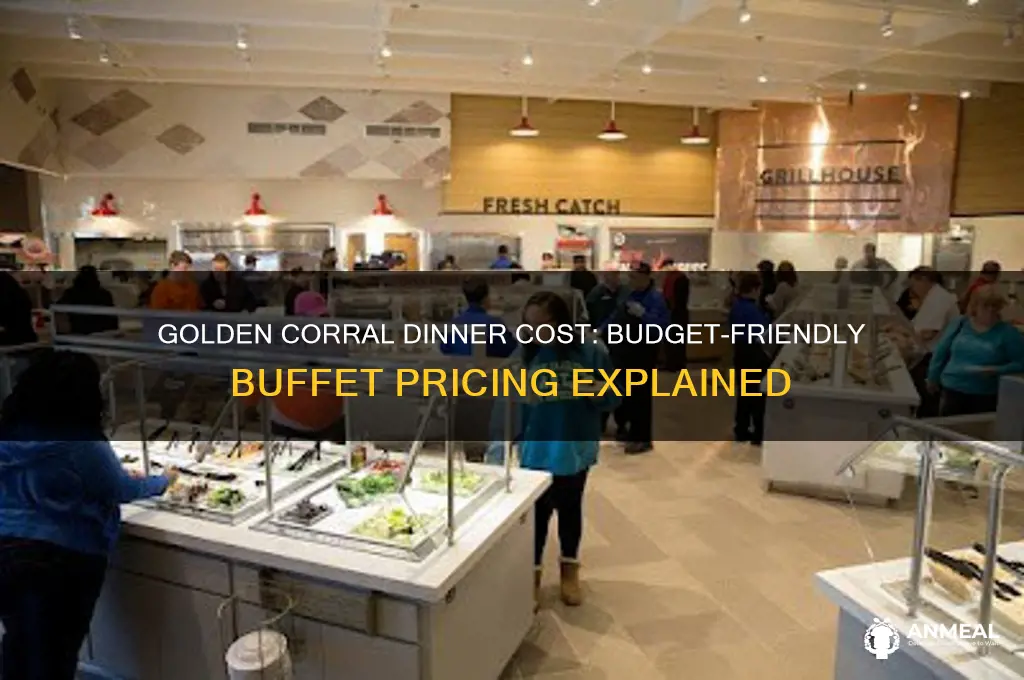 what is the cost of dinner at golden corral