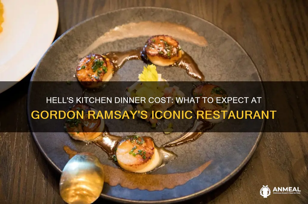 what is the cost of dinner at hell