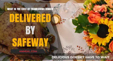 Safeway Thanksgiving Dinner Delivery: Cost Breakdown and Budget Tips