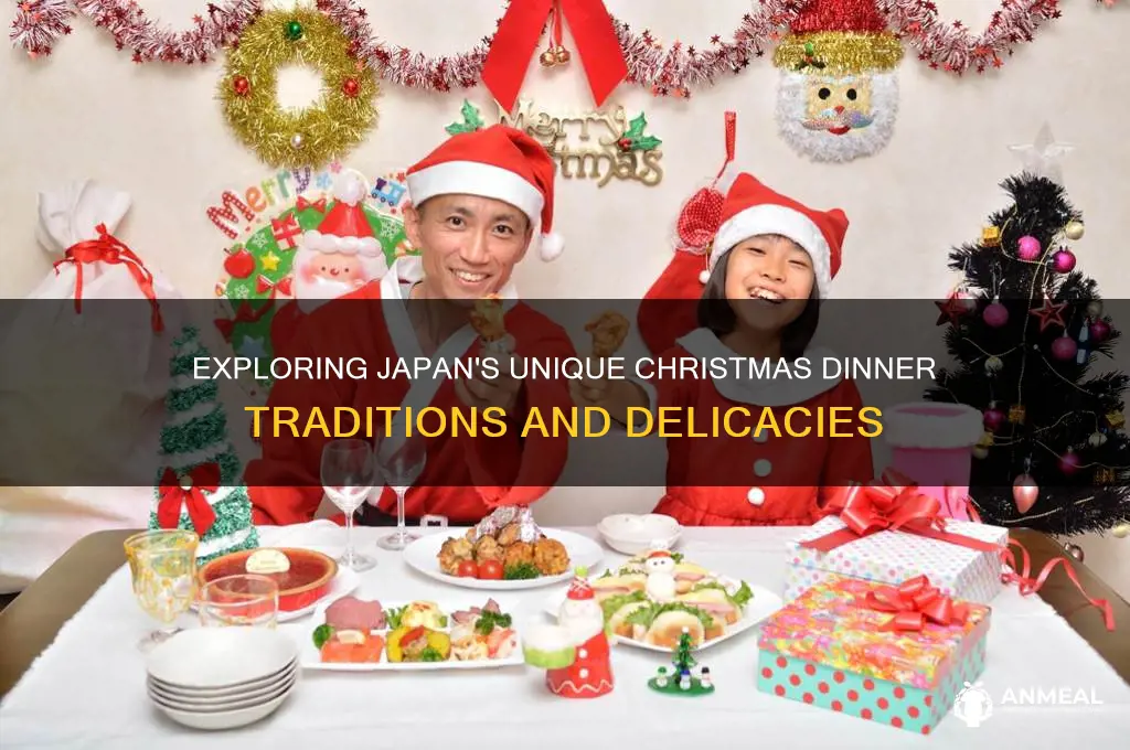 what is the cristmas dinner in japan