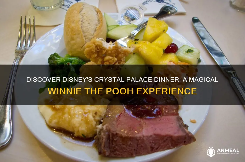 what is the crystal palance dinner at disney