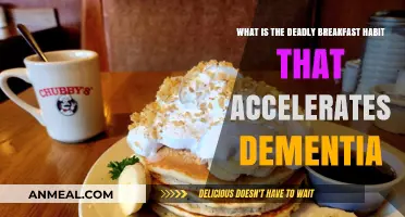 Deadly Breakfast Habit Linked to Accelerated Dementia Risk Revealed