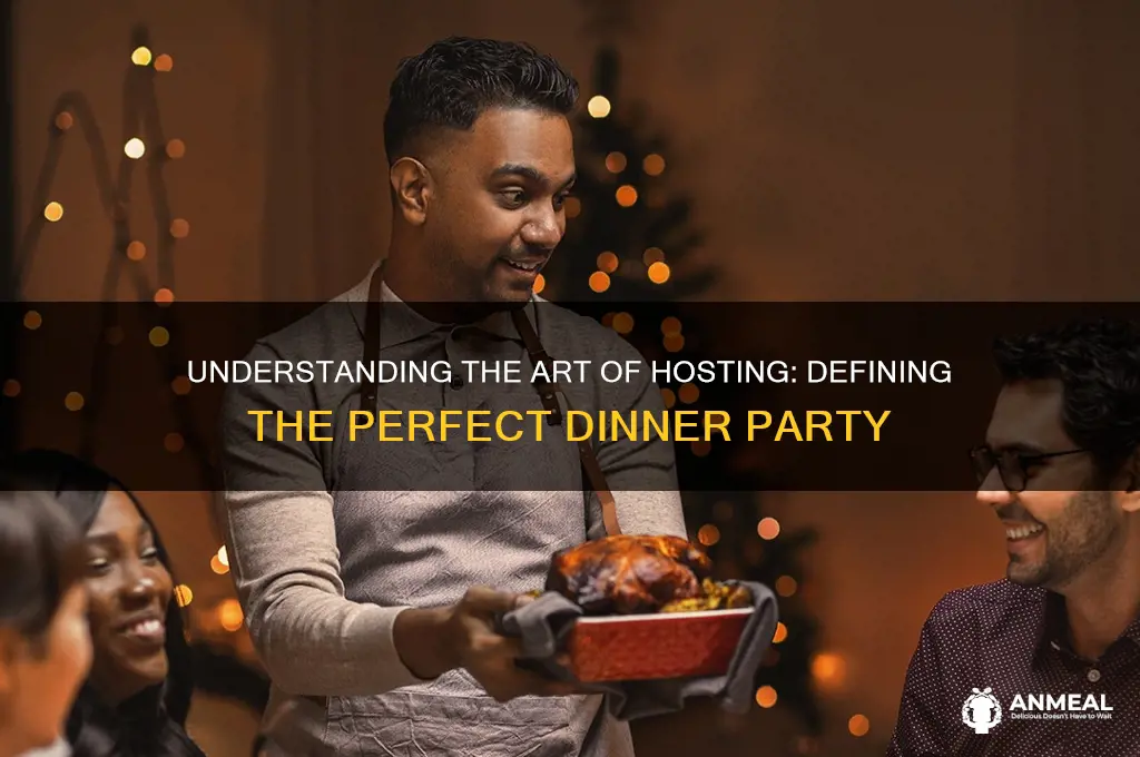 what is the definition of a dinner party