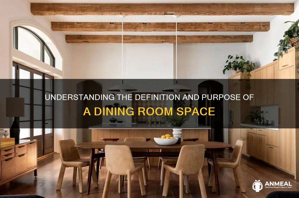 what is the definition of dinner room