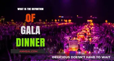 Understanding the Meaning and Purpose of a Gala Dinner Event