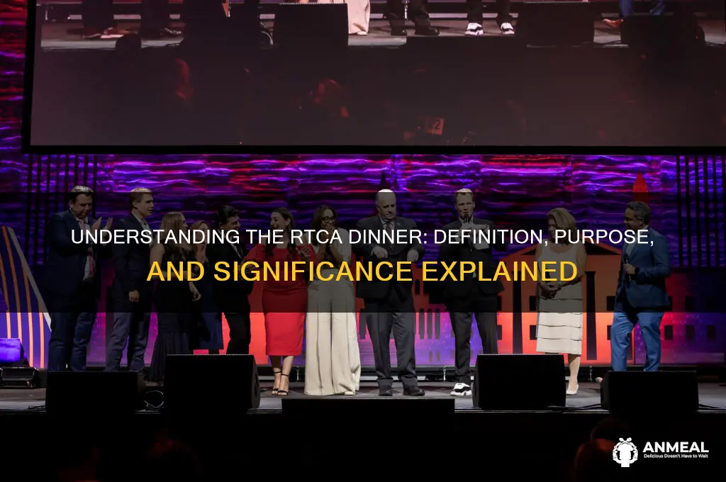 what is the definition of rtca dinner