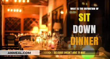 Understanding the Sit-Down Dinner: A Formal Dining Experience Explained
