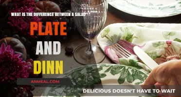 Salad Plate vs. Dinner Plate: Understanding the Key Differences
