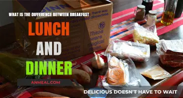 Breakfast, Lunch, Dinner: Understanding the Distinct Roles of Daily Meals