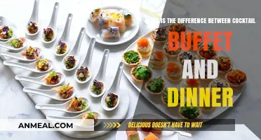 Cocktail Buffet vs. Dinner: Understanding the Key Differences and Best Uses
