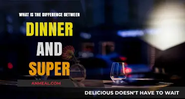 Dinner vs. Supper: Unraveling the Meal Time Confusion