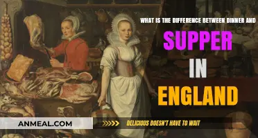 Dinner vs. Supper: Unraveling England's Evening Meal Traditions