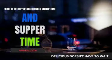 Dinner vs. Supper: Unraveling the Timing and Traditions of Evening Meals