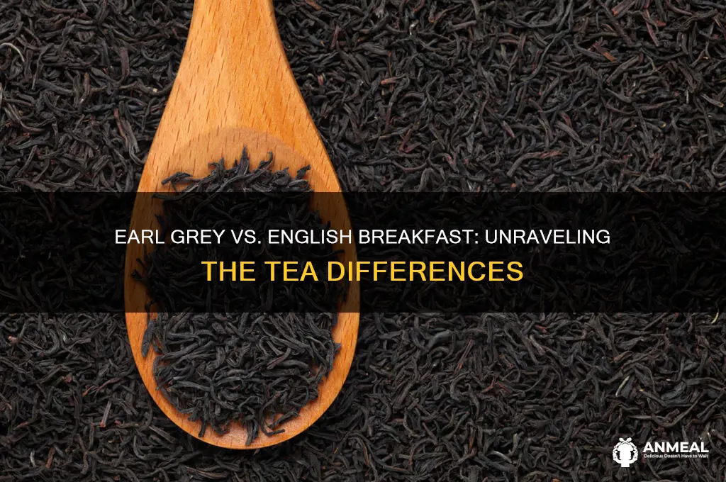 what is the difference between earl gray and english breakfast