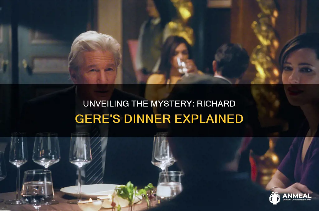 what is the dinner about with richard gere