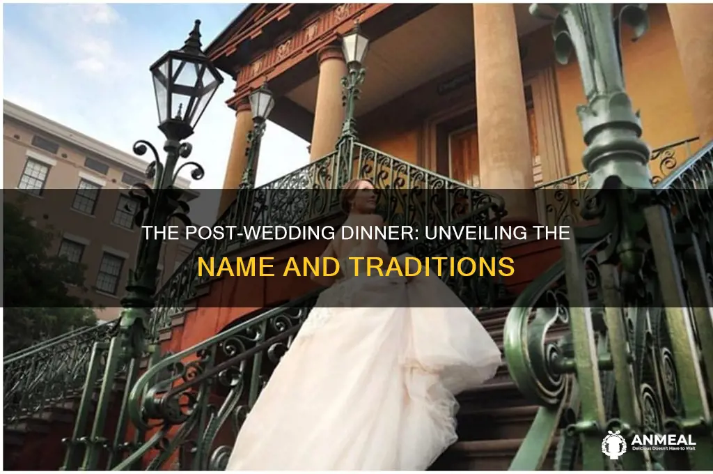 what is the dinner after a wedding called
