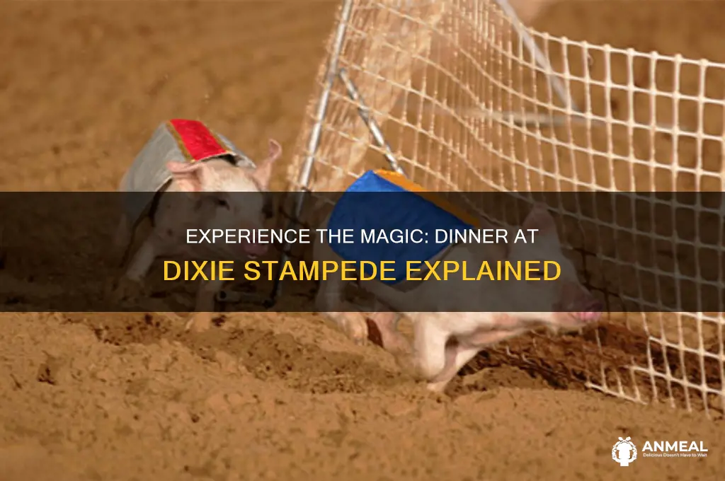 what is the dinner at dixie stampede