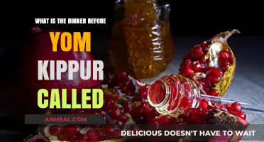 The Pre-Yom Kippur Meal: Exploring the Significance of Erev Yom Kippur Dinner