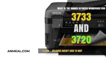 Workforce Pro 3733 vs. 3720: Key Dinner Differences Explained