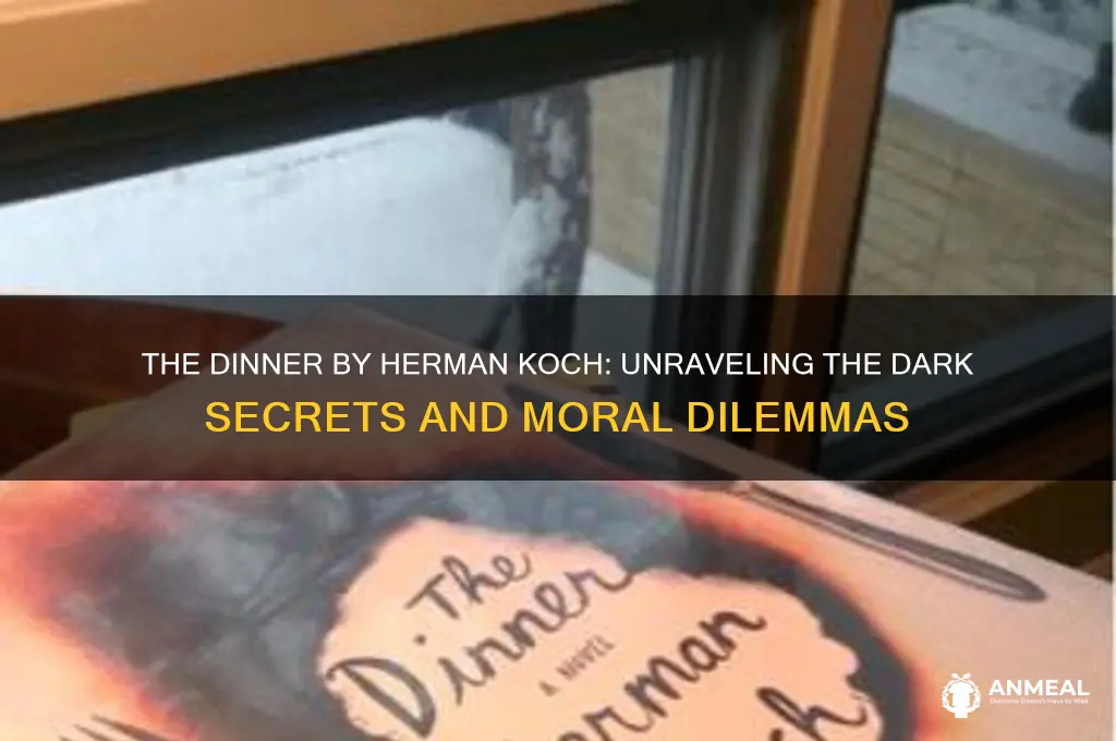 what is the dinner by herman koch about