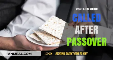 Breaking the Fast: Exploring the Traditional Meal After Passover Ends