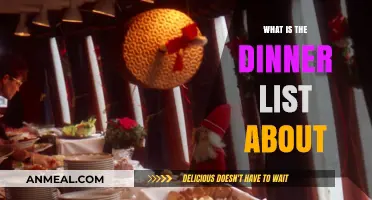 Unveiling the Dinner List: A Comprehensive Guide to Its Meaning