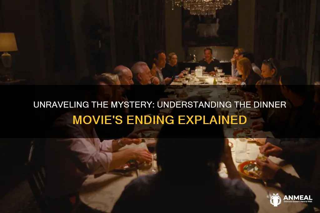 what is the dinner movie ending