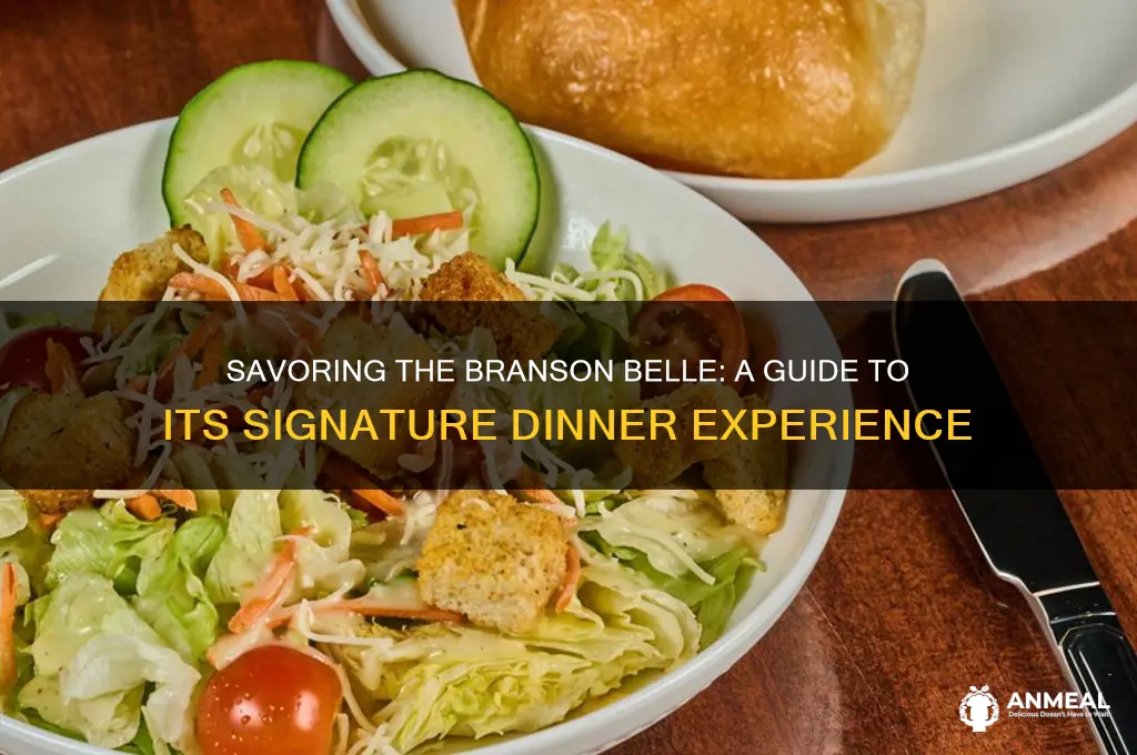 what is the dinner on branson belle