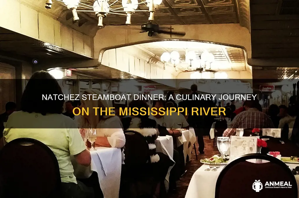 what is the dinner on the natchez steamboat