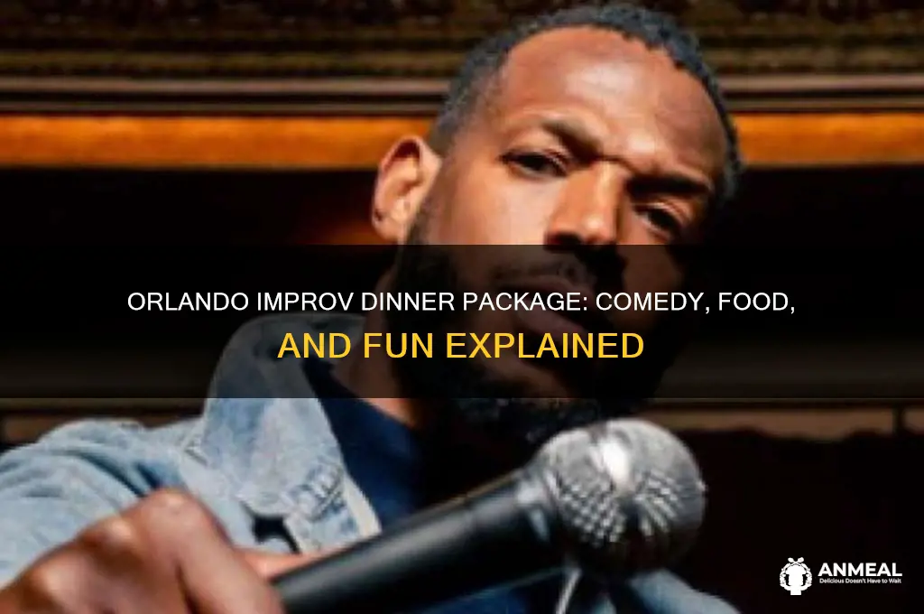 what is the dinner package at orlando improv
