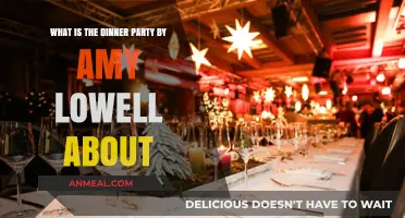 The Dinner Party by Amy Lowell: Themes, Analysis, and Meaning