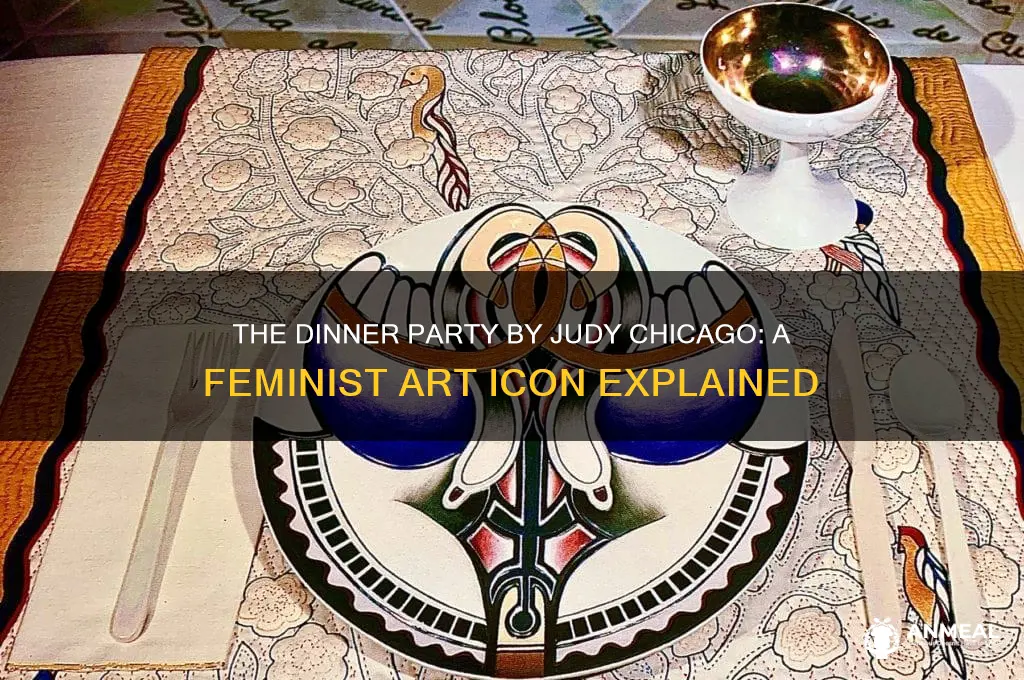 what is the dinner party by judy chicago