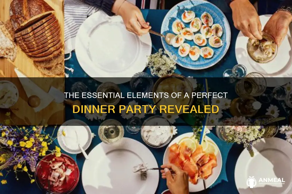 what is the dinner party made up of