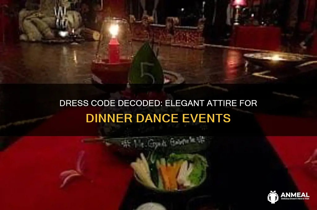 what is the dress code for a dinner dance