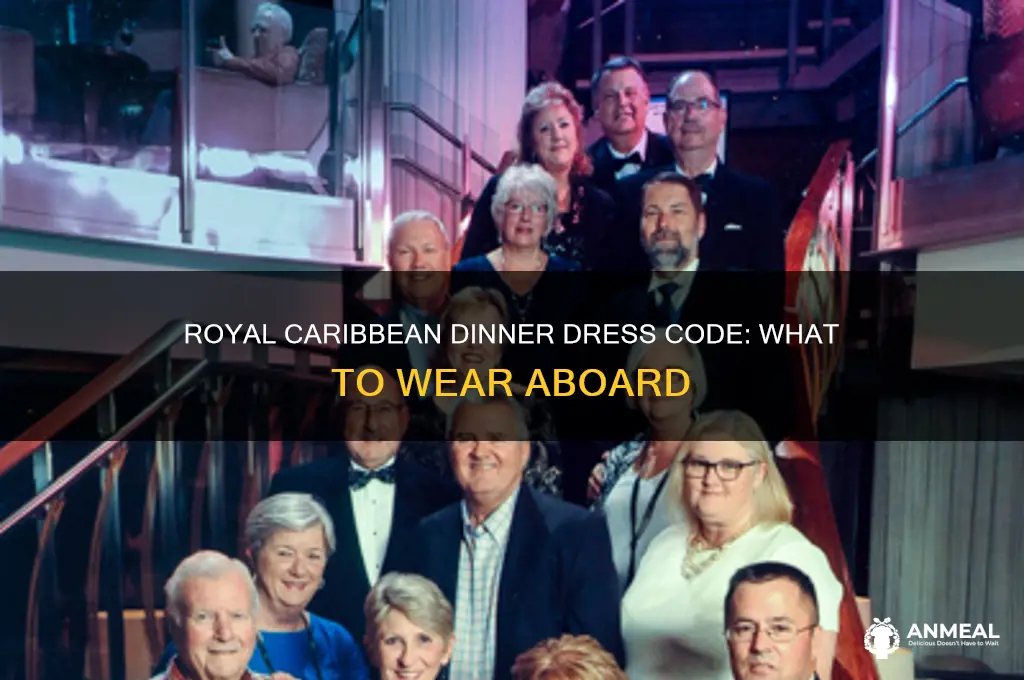 what is the dress code for dinner on royal caribbean