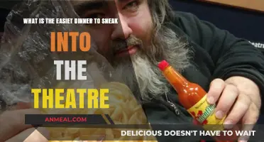 Sneaky Theatre Snacks: The Simplest Dinner to Smuggle In