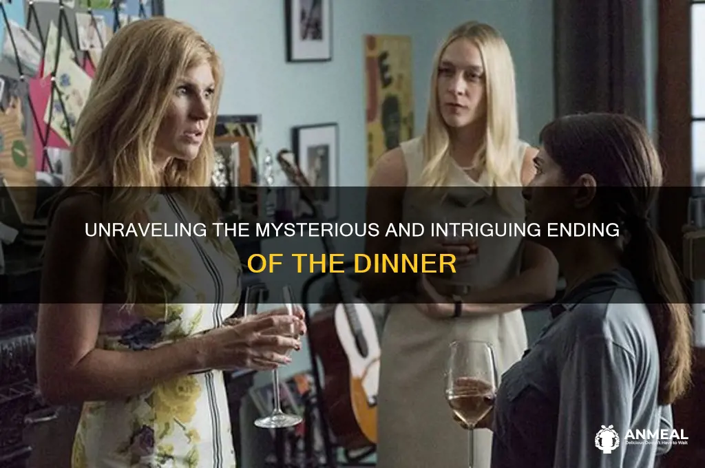 what is the ending of the dinner