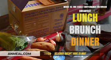 Breakfast, Lunch, Brunch, Dinner: Decoding Meal Times and Differences