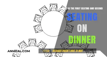 Understanding First and Second Seating at Dinner: A Comprehensive Guide