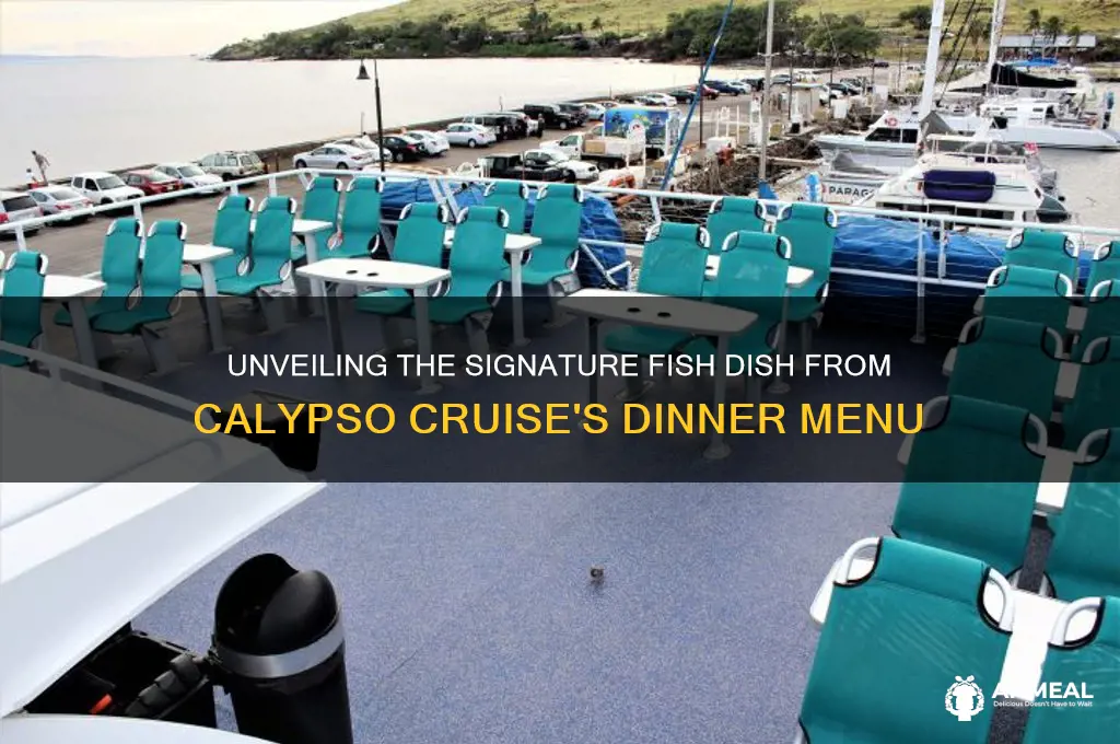 what is the fish from dinner on the calypso cruise