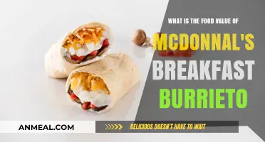McDonald's Breakfast Burrito: Unpacking Its Nutritional Value and Ingredients